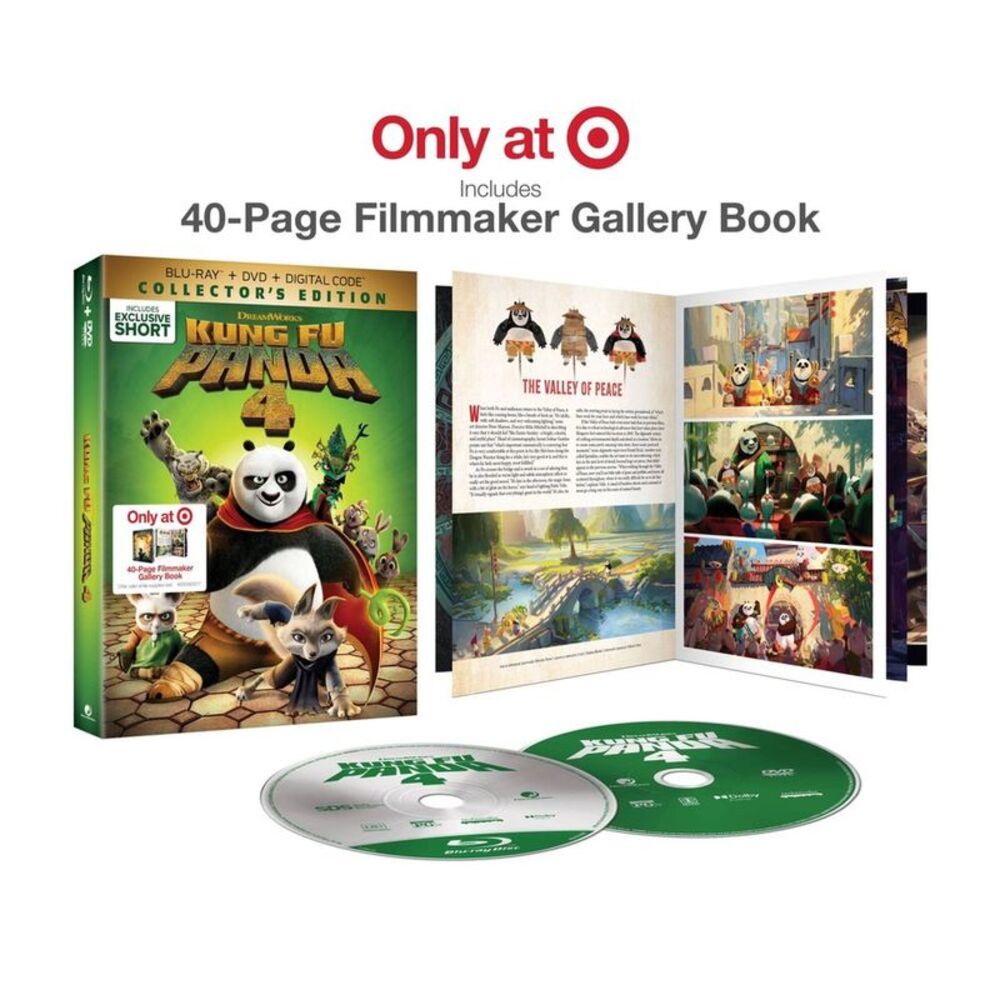 Kung Fu Panda 4 (Blu-ray + DVD + Digital) ()